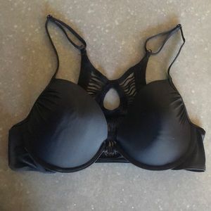 Black Bikini Top w/ Crotchet Back